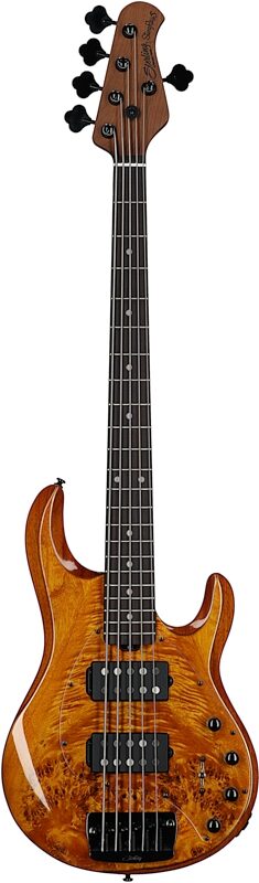 Sterling by Music Man StingRay Ray35HH Electric Bass (with Gig Bag), Amber Poplar, Full Straight Front