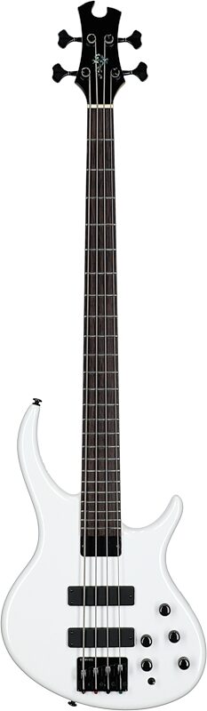 Tobias Killer B IV Bass Guitar (with Gig Bag), White Pearl, Full Straight Front