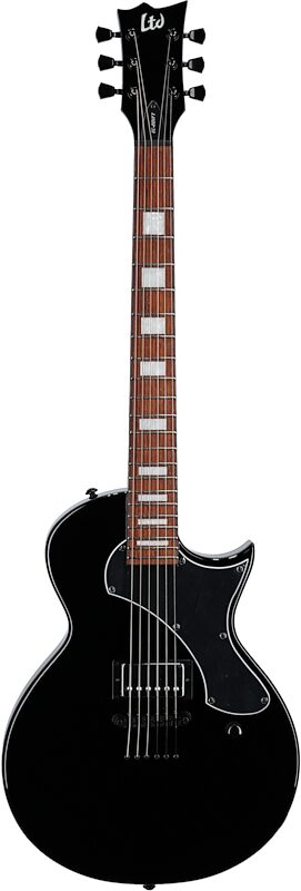 ESP LTD EC-201FT Electric Guitar, Black, Full Straight Front