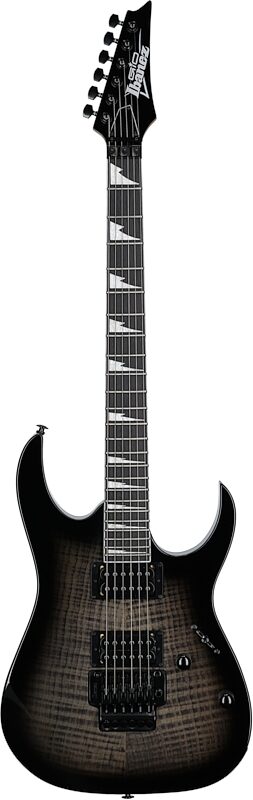 Ibanez GRG320FA GiO Electric Guitar, Transparent Black Sunburst, Full Straight Front