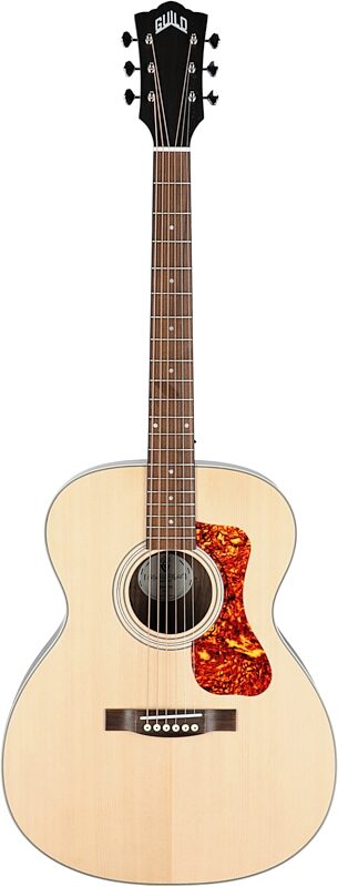 Guild OM-250E Limited Archback Acoustic-Electric Guitar, New, Full Straight Front