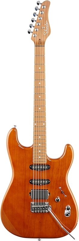 Schecter Traditional Van Nuys Electric Guitar, Natural Gloss, Blemished, Full Straight Front
