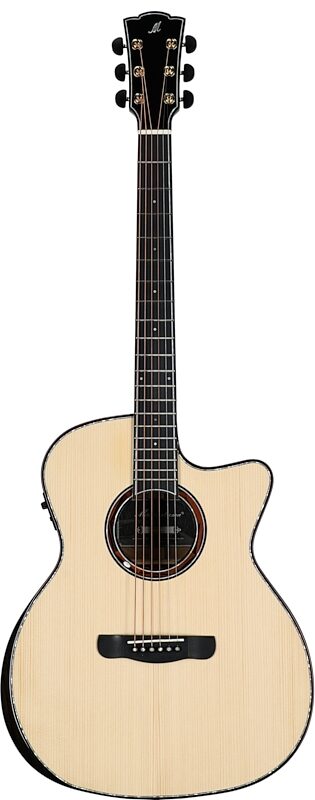 Merida Javelin Grand Auditorium Acoustic-Electric Guitar (with Gig Bag), New, Full Straight Front