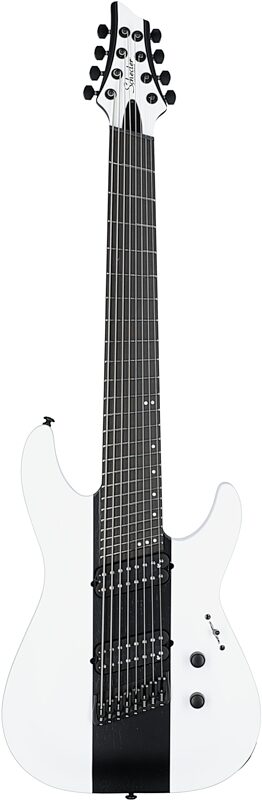 Schecter Rob Scallon C-8 Multi-Scale Electric Guitar, 8-String, Contrasts, Full Straight Front