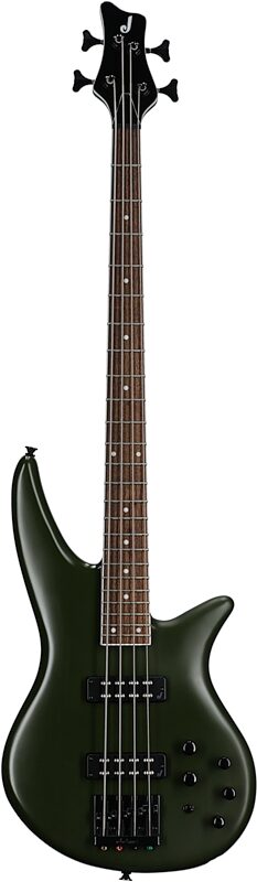 Jackson X Series Spectra SBX IV Electric Bass, Matte Army Drab, USED, Warehouse Resealed, Full Straight Front