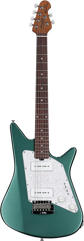 Sterling by Music Man Albert Lee AL40P Electric Guitar, Sherwood Green, Full Straight Front