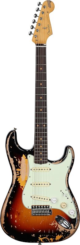 Fender Mike McCready Stratocaster Electric Guitar, Rosewood Fingerboard (with Case), 3-Color Sunburst, Full Straight Front