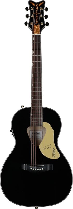 Gretsch G5021WPE Rancher Penguin Parlor Acoustic-Electric Guitar, Black, Full Straight Front