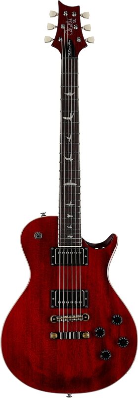PRS Paul Reed Smith SE McCarty 594 Singlecut Electric Guitar (with Gig Bag), Vintage Cherry, Full Straight Front