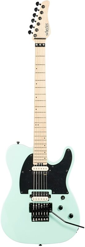 Schecter Sun Valley Super Shredder PTFR Electric Guitar, Seafoam Green, Full Straight Front