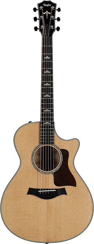 Taylor 612ce V Class Grand Concert Acoustic-Electric Guitar, with Case, New, Full Straight Front
