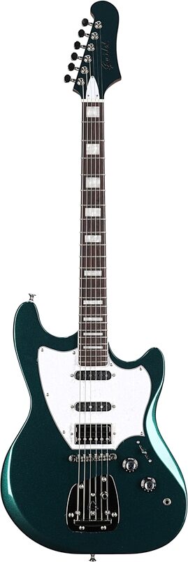 Guild Surfliner Deluxe Electric Guitar, Evergreen Metallic, Blemished, Full Straight Front