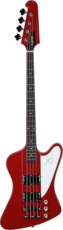 Epiphone Thunderbird '64 Electric Bass (with Gig Bag), Ember Red, with Gig Bag, Full Straight Front