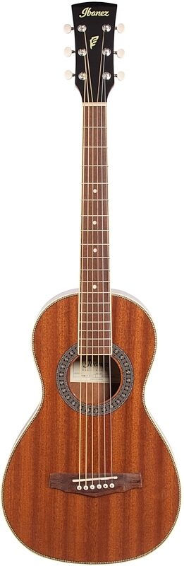 Ibanez PN1MH Performance Acoustic Guitar, Natural Hi-Gloss, Full Straight Front