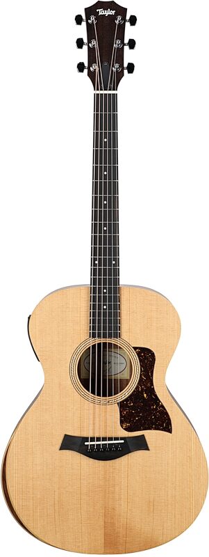 Taylor Academy 12e-v2 Grand Concert Acoustic-Electric Guitar (with Gig Bag), New, Full Straight Front