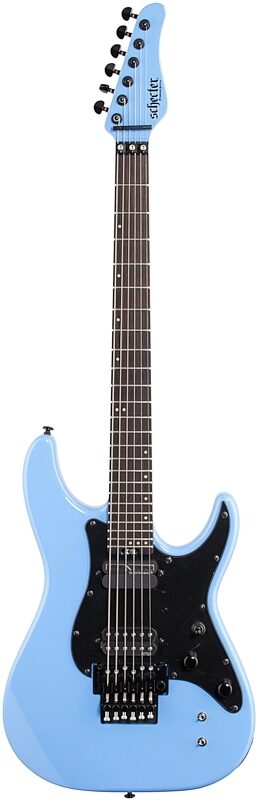 Schecter Sun Valley Super Shredder FR S Electric Guitar, Rivera Blue, Blemished, Full Straight Front