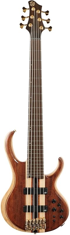 Ibanez BTB1836 Premium Electric Bass, 6-String (with Gig Bag), Natural Shadow, Blemished, Full Straight Front