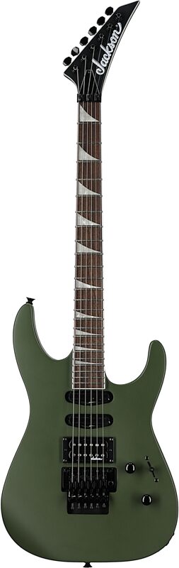 Jackson X Series Soloist SL3X DX Electric Guitar, Matte Army Drab, Full Straight Front