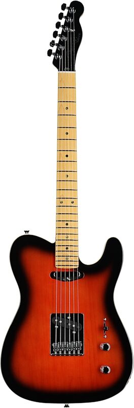 Fender Aerodyne Special Telecaster Electric Guitar, Maple Fingerboard (with Gig Bag), Hot Rod Burst, Full Straight Front