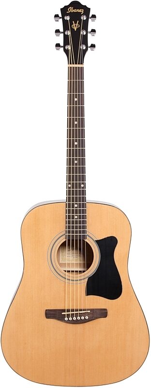 Ibanez IJV50 Jumpstart Acoustic Guitar Package, Natural, Full Straight Front