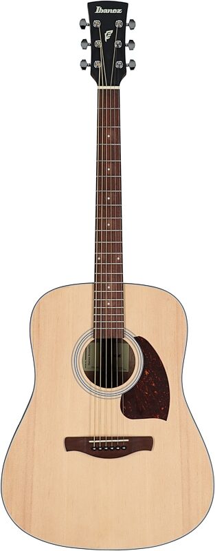 Ibanez PF50 Acoustic Guitar, Open Pore Natural, Full Straight Front