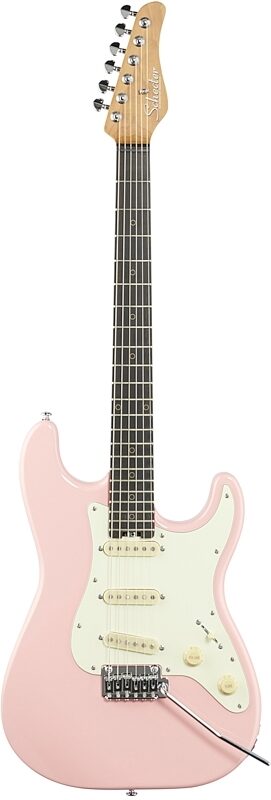 Schecter Nick Johnston Diamond Traditional Electric Guitar, Atomic Coral, Warehouse Resealed, Full Straight Front