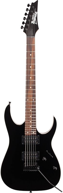 Ibanez GRGA120 Gio Series Electric Guitar, Black Night, Full Straight Front