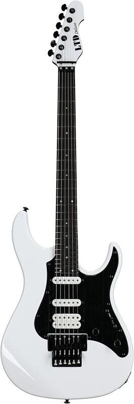 ESP LTD SN-1000FR Snow White Electric Guitar, Snow White, Full Straight Front
