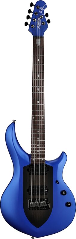 Sterling by Music Man John Petrucci Majesty MAJ100 Electric Guitar, Sib Sapphire, Full Straight Front