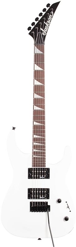 Jackson JS Series Dinky Arch Top JS22 DKA Archtop Electric Guitar, Amaranth Fingerboard, Snow White, Full Straight Front