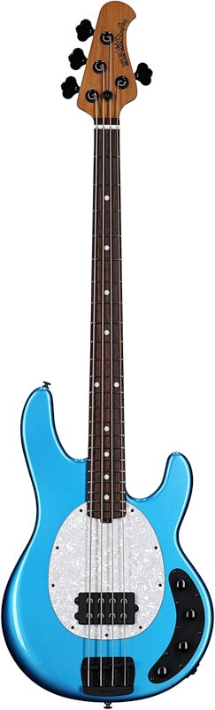 Ernie Ball Music Man StingRay Special Electric Bass (with Case), Speed Blue, Full Straight Front