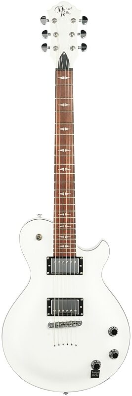 Michael Kelly Patriot Decree Standard Electric Guitar, Gloss White, Full Straight Front