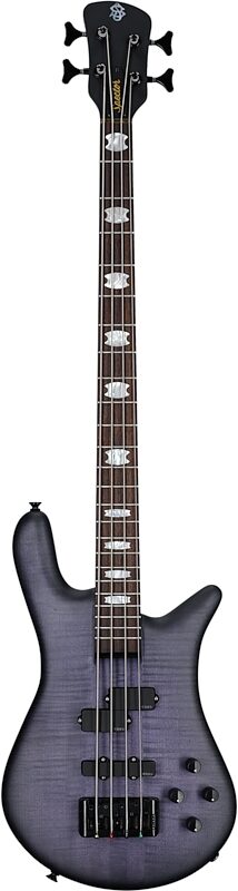 Spector Euro4 LX Electric Bass (with Gig Bag), Nightshade Matte, Full Straight Front
