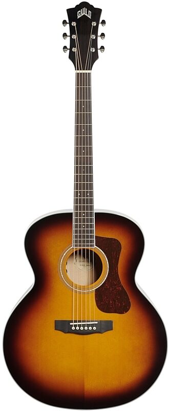 Guild F-250E Deluxe Jumbo Acoustic-Electric Guitar, New, Full Straight Front