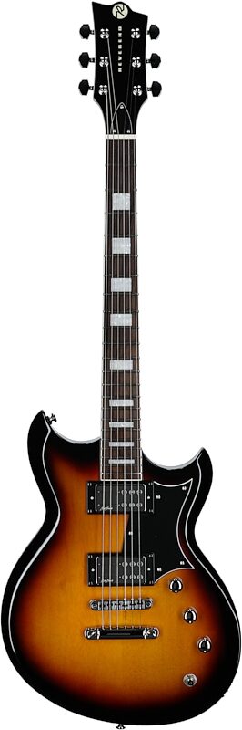 Reverend Bob Balch Signature Electric Guitar, 3-Tone Sunburst, Full Straight Front