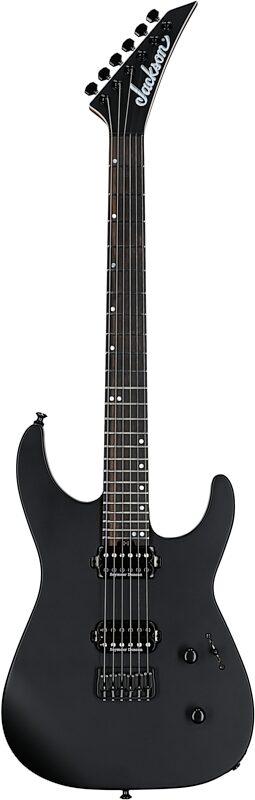 Jackson American Series Virtuoso HT Electric Guitar, (with Case), Satin Black, USED, Blemished, Full Straight Front