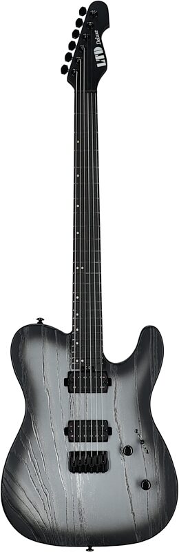 ESP LTD TE-1000 Electric Guitar, Silver Blast, Full Straight Front