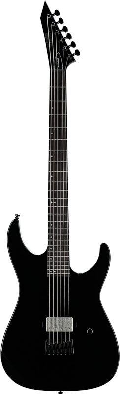 ESP LTD M-201 Baritone HT Electric Guitar, Black, Full Straight Front