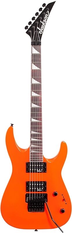 Jackson JS Series Dinky Arch Top JS32 DKA Electric Guitar, Amaranth Fingerboard, Neon Orange, Full Straight Front