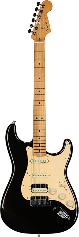 Fender American Ultra Stratocaster HSS Electric Guitar, Maple Fingerboard (with Case), Texas Tea, USED, Blemished, Full Straight Front