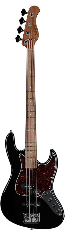 Sadowsky MetroExpress 21-Fret P/J Electric Bass, Morado Fingerboard (with Gig Bag), Black, Full Straight Front