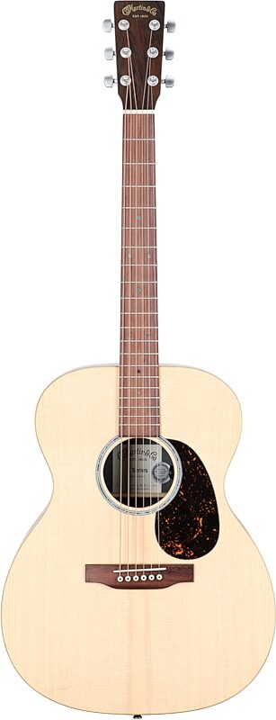 Martin 000-X2E Brazilian Acoustic-Electric Guitar (with Gig Bag), New, Full Straight Front