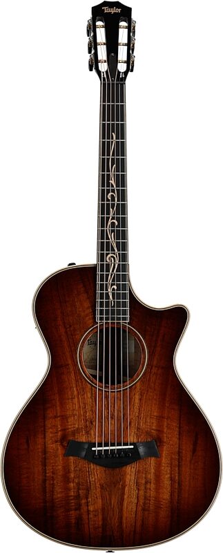 Taylor K22ce 12-Fret V-Class Grand Concert Acoustic-Electric Guitar (with Case), New, Full Straight Front