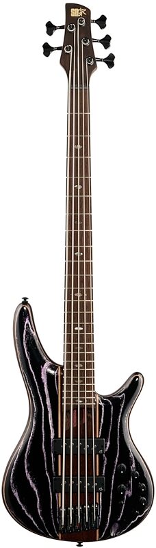 Ibanez SR1305SB Premium Electric Bass (with Gig Bag), Magic Wave Low Gloss, Full Straight Front