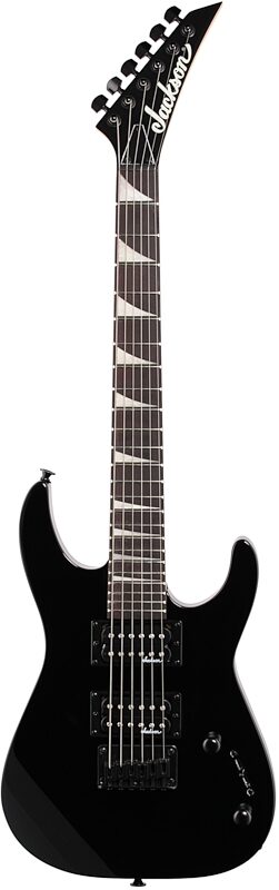 Jackson JS Series Dinky Minion JS1X 2/3-Scale Electric Guitar, Black, Full Straight Front