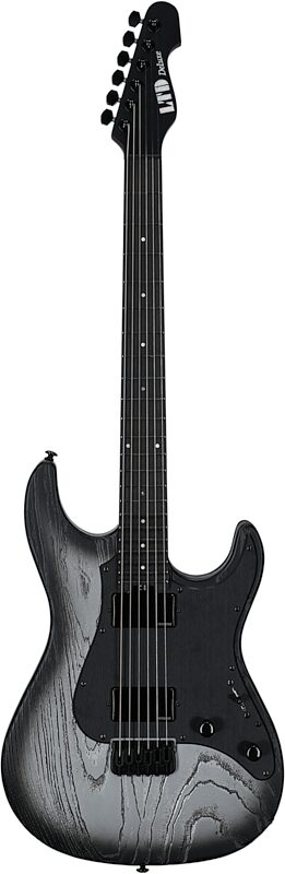 ESP LTD Deluxe SN-1000HT Electric Guitar, Silver Blast, Full Straight Front