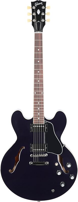 Gibson Limited Edition ES-335 Electric Guitar (with Case), Deep Purple, Full Straight Front