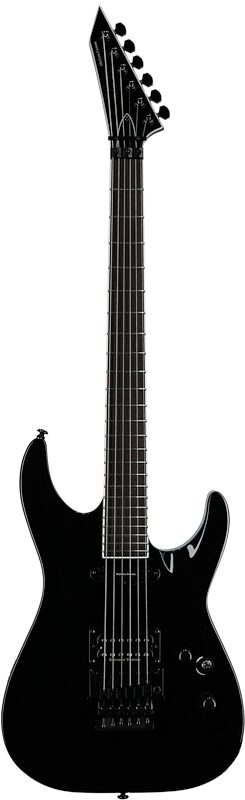 ESP LTD Horizon Custom 87 Electric Guitar, Black, Full Straight Front