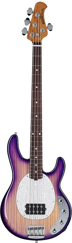 Ernie Ball Music Man StingRay Special Electric Bass (with Mono Case), Purple Sunset, Open Box (Good), Full Straight Front