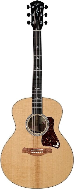 Taylor Gold Label 814e Super Auditorium Acoustic-Electric Guitar, Natural, Full Straight Front